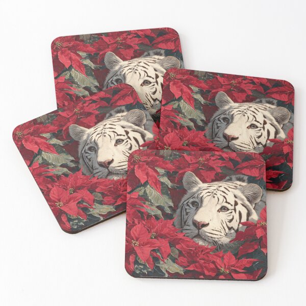 Item preview, The White Tiger's Crimson Garden designed and sold by TreatLLC.