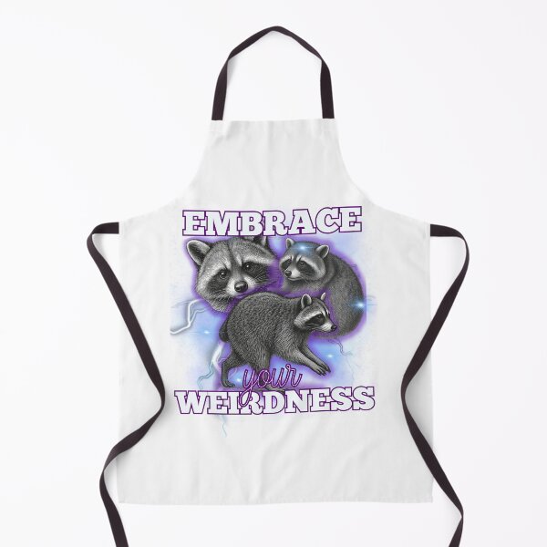 Item preview, Embrace Your Weirdness Jimothy Raccoon - Retro 90s Bootleg Meme Weird Jimothy designed and sold by Neurospicy Trolls.