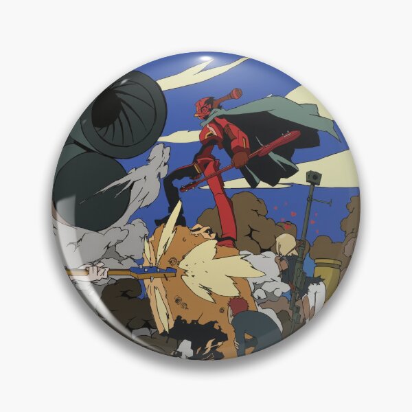 Item preview, FLCL (The FLCL Archives) Illustration designed and sold by Fire TheMann.