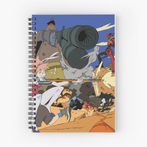 Item preview, FLCL (The FLCL Archives) Illustration designed and sold by Fire TheMann.