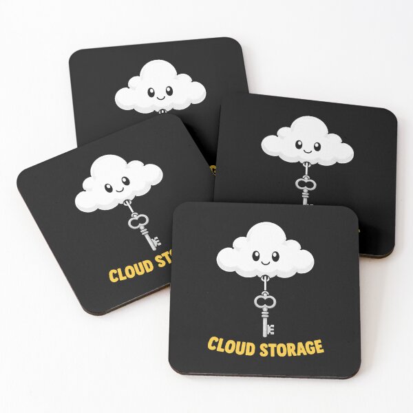 Item preview, Cloud Storage Key | Funny Tech Minimalist designed and sold by QuietSpark.