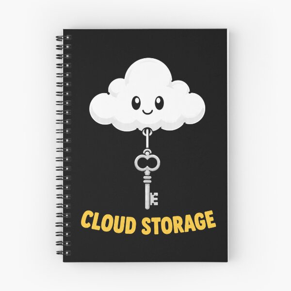 Item preview, Cloud Storage Key | Funny Tech Minimalist designed and sold by QuietSpark.