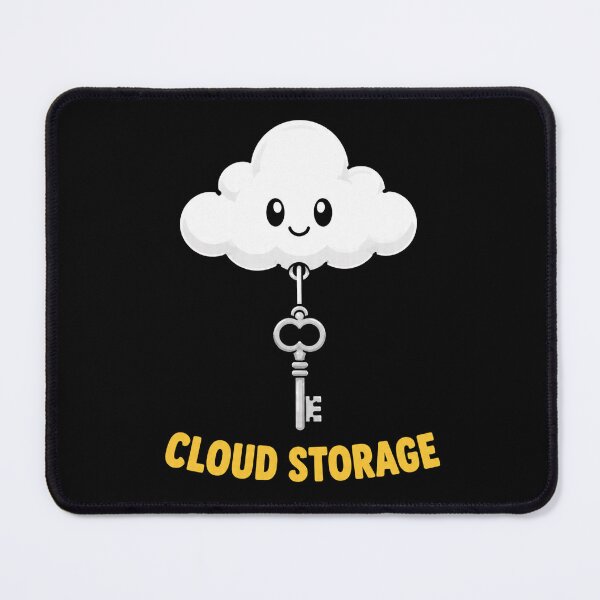 Item preview, Cloud Storage Key | Funny Tech Minimalist designed and sold by QuietSpark.
