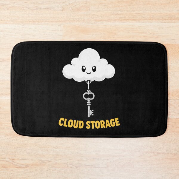 Item preview, Cloud Storage Key | Funny Tech Minimalist designed and sold by QuietSpark.
