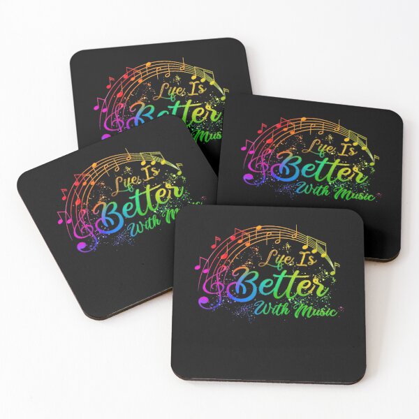 Item preview, Life Is Better With Music designed and sold by RockitBaby.