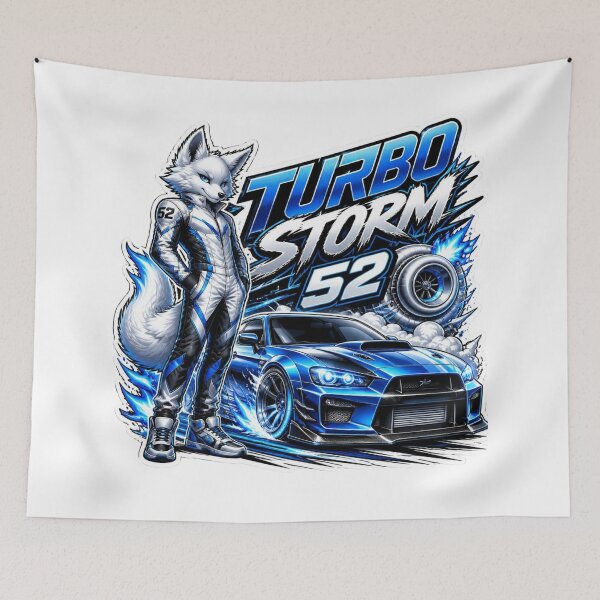 Item preview, Turbo Storm Motorsport Graphic PNG | High Performance JDM Drift Car | Streetwear Automotive Design designed and sold by Stylestickers55.
