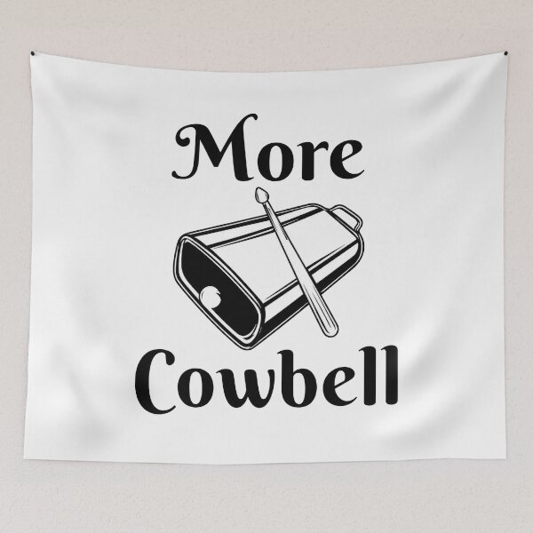 Item preview, More Cowbell designed and sold by RockitBaby.