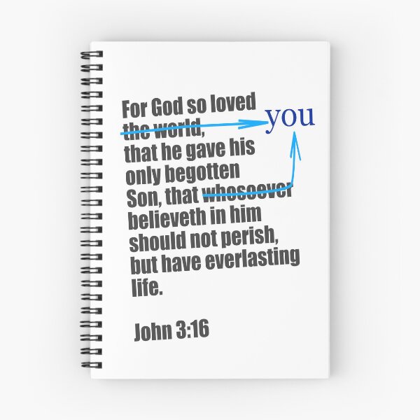 Item preview, John 3:16 designed and sold by 814 Ministries.