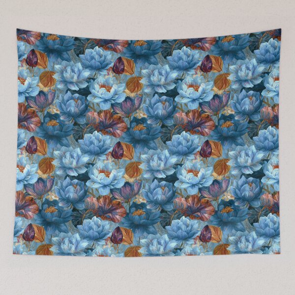 Item preview, Minimalistic Lotus  - Birthday Flower Pattern - Gifts For Sister designed and sold by RoyalStarsPatts.