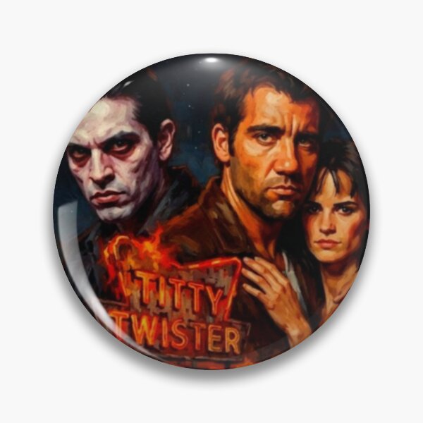Item preview, From Dusk Till Dawn Cult Action Horror Fine Art Tribute designed and sold by Art's Diner.