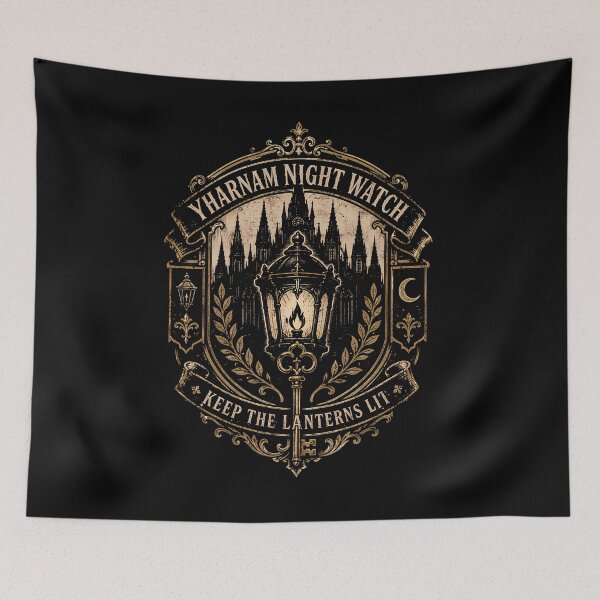 Item preview, Yharnam Night Watch Lantern Service Crest designed and sold by agearb.