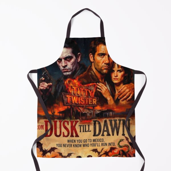 Item preview, From Dusk Till Dawn Cult Action Horror Fine Art Tribute designed and sold by Art's Diner.