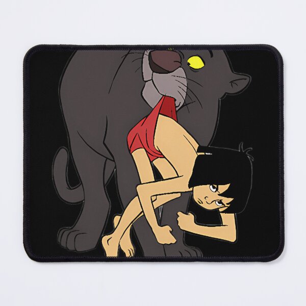 Item preview, Bagheera And Mowgli designed and sold by Jami Aarto.