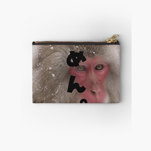 Item preview, Gomen - Sorry | Snow Monkey Winter Scene | Japanese Design designed and sold by JapanMemoir.