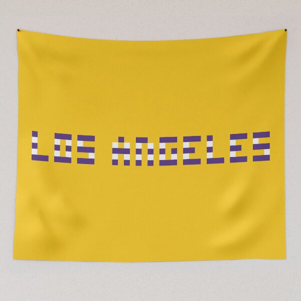Item preview, Pixel NHL Retro LA 1988 Gold Jersey Colors designed and sold by gkillerb.