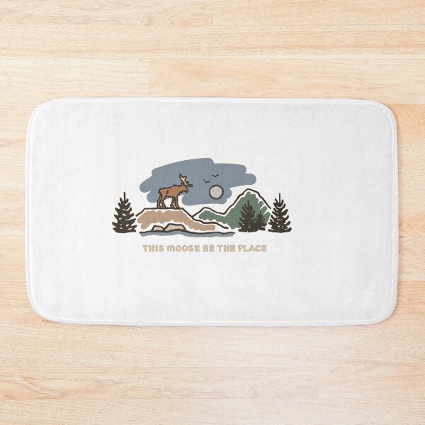 Artikelvorschau, Dieser Elch ist der perfekte Ort – Lustiges Elch-Natur-Wortspiel Camping & Wildnis Design entworfen und verkauft von Gbriel3.