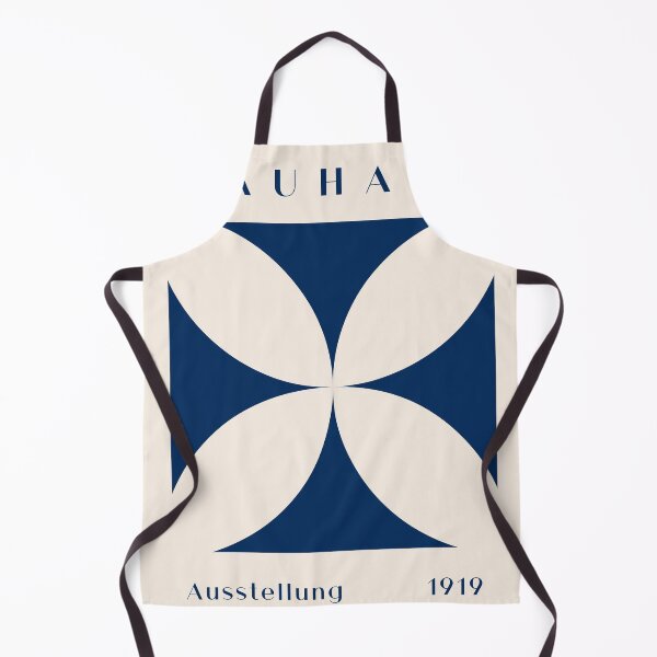 Item preview, Bauhaus Exhibition 1919 Navy Blue Geometric Poster designed and sold by theamouspenk.