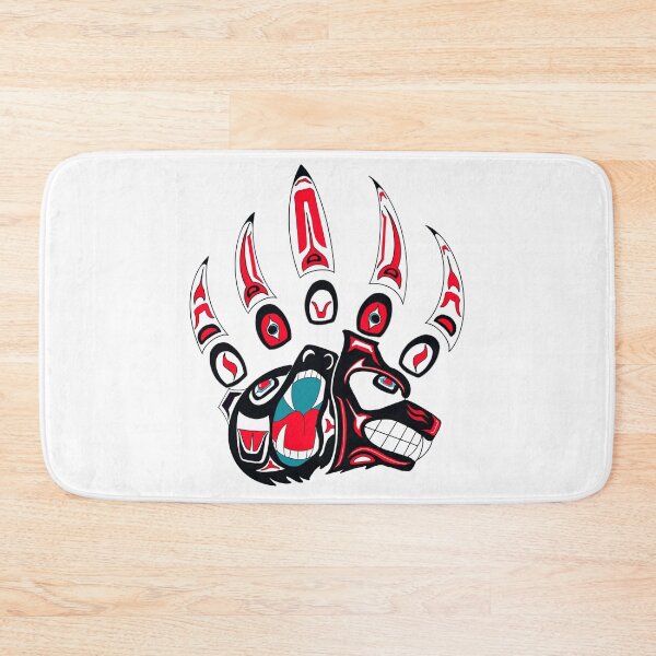 Item preview, Tlingit Wolf and bear claw | Indigenous designed and sold by RobsArtwork.