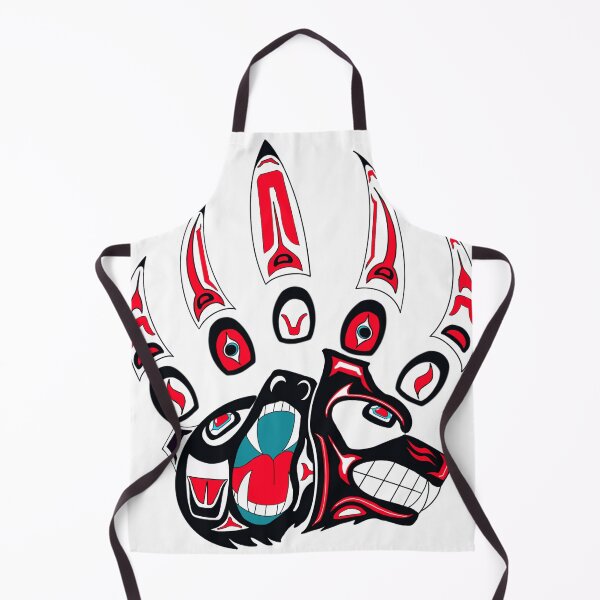 Item preview, Tlingit Wolf and bear claw | Indigenous designed and sold by RobsArtwork.