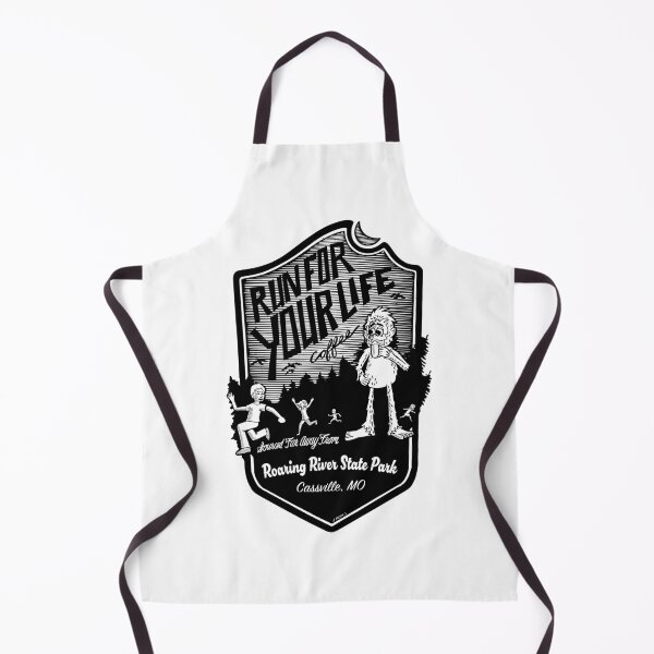 Item preview, Run For Your Life Coffee in Roaring River State Park in Cassville Missouri. designed and sold by John Morris Illustration.