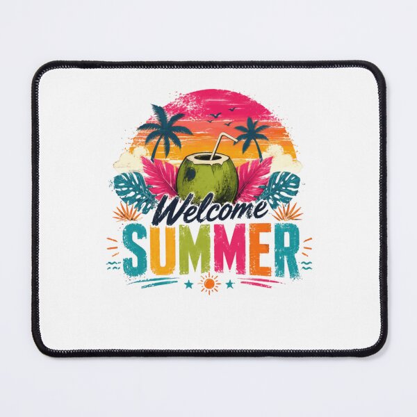 Item preview, Welcome Summer Tropical Vacation Beach Holiday Paradise designed and sold by HumansStuck12.