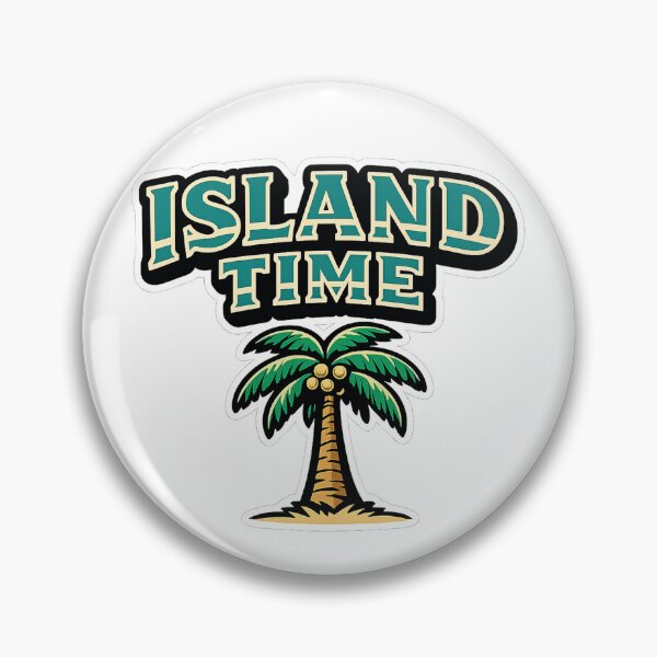Item preview, Island Time Tropical Palm Tree Design designed and sold by EastEndTownie.