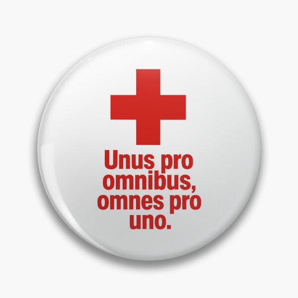 Item preview, Swiss Cross and Switzerland's National Motto designed and sold by AntiqueImages.