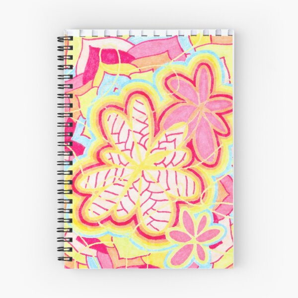 Artikelvorschau, Grooviges Blumen-Mandala, Retro-Farbmarker, handgezeichnet entworfen und verkauft von BOKEbyTC.
