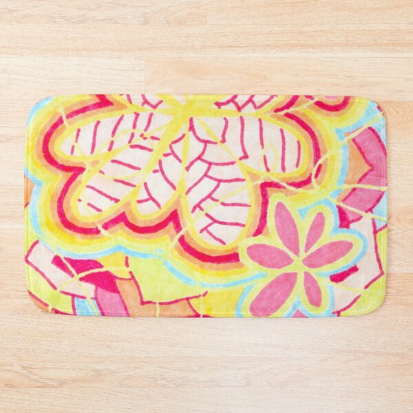 Item preview, Groovy Flower Mandala Retro Color Markers Hand Drawn designed and sold by BOKEbyTC.