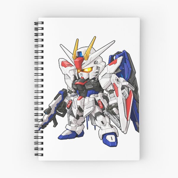 Item preview, cute chibi 2d anime art Freedom Gundam Seed Destiny digital art  designed and sold by sabartgunpla.
