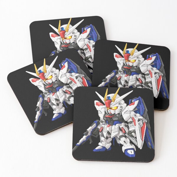Item preview, cute chibi 2d anime art Freedom Gundam Seed Destiny digital art  designed and sold by sabartgunpla.