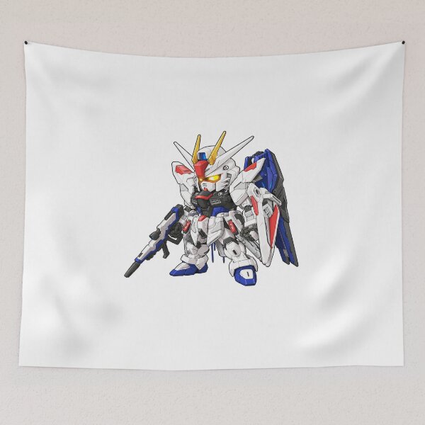 Item preview, cute chibi 2d anime art Freedom Gundam Seed Destiny digital art  designed and sold by sabartgunpla.