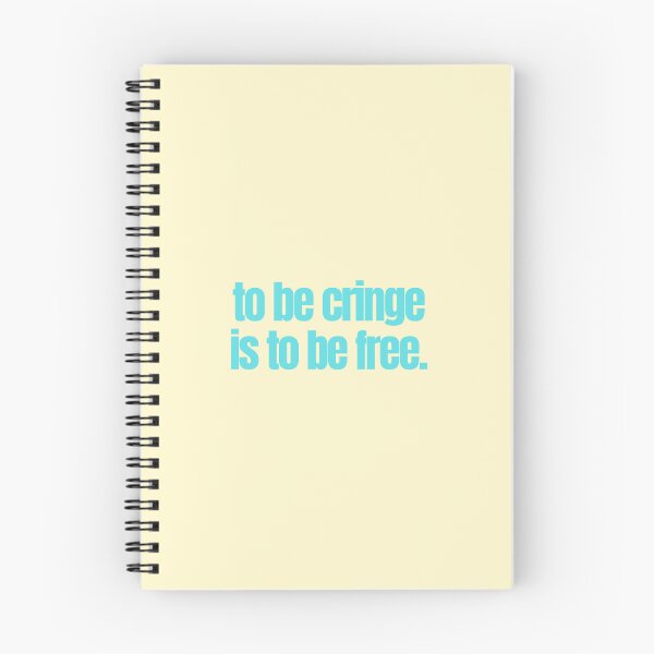 Item preview, to be cringe is to be free designed and sold by moonna designs.