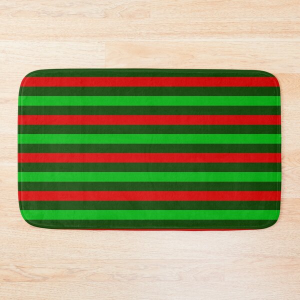 Item preview, Red And Green Stripes Design Green  designed and sold by PatternTitan.