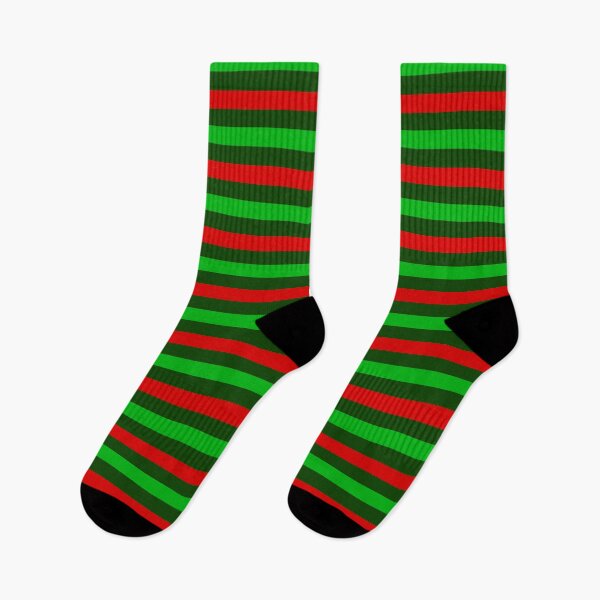 Item preview, Red And Green Stripes Design Green  designed and sold by PatternTitan.