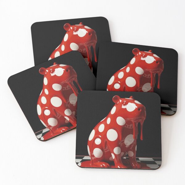 Item preview, Melting  Capybara Polka Dot Surreal Pop Art designed and sold by YourColorsWall.