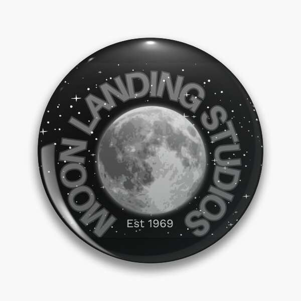 Item preview, Moon landing conspiracy shirt funny fake company designed and sold by We hate everything.