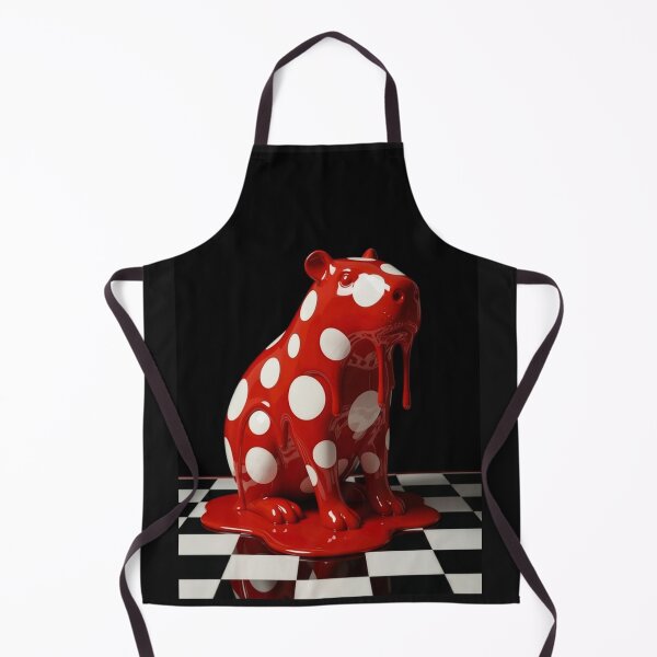 Item preview, Melting Capybara Polka Dot Surreal Pop Art designed and sold by YourColorsWall.