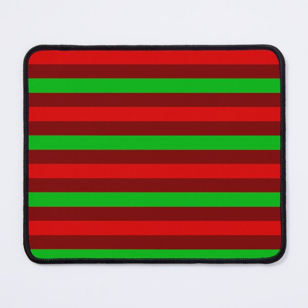 Item preview, Red And Green Stripes Design Maroon designed and sold by PatternTitan.