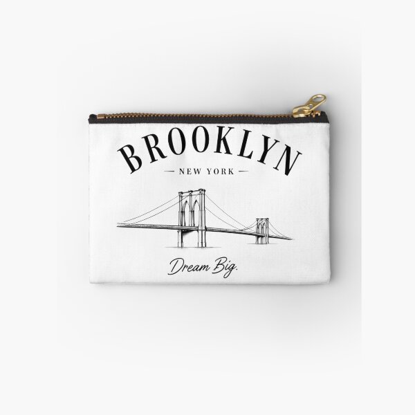 Item preview, Brooklyn Bridge Minimalist T-Shirt | Dream Big New York Vintage Graphic designed and sold by LoppiPrintShop.