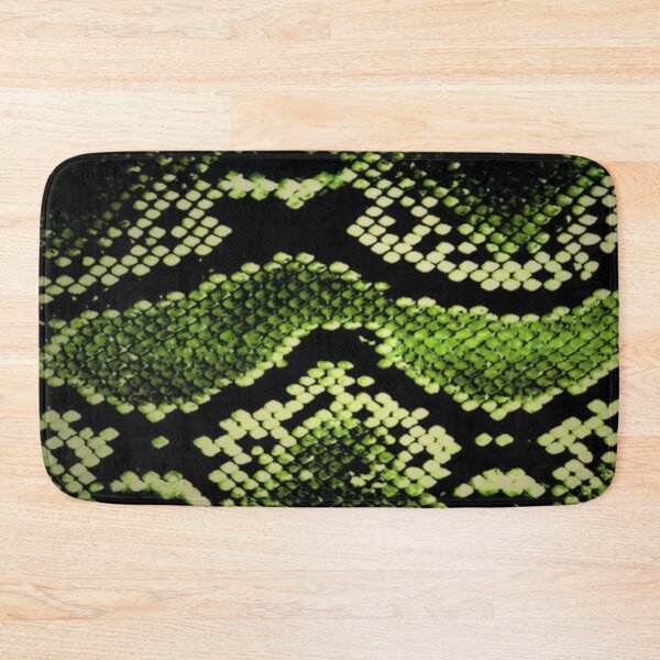 Item preview, Green Snakeskin Pattern Metallic Python Leather Texture designed and sold by LYAN-STORE.
