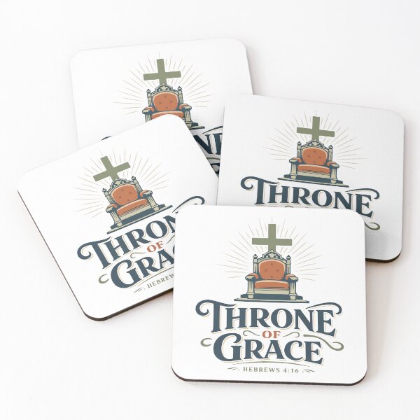 Item preview, Throne of Grace Christian Throne – Hebrews 4:16 Bible Verse  designed and sold by stylishdzign.