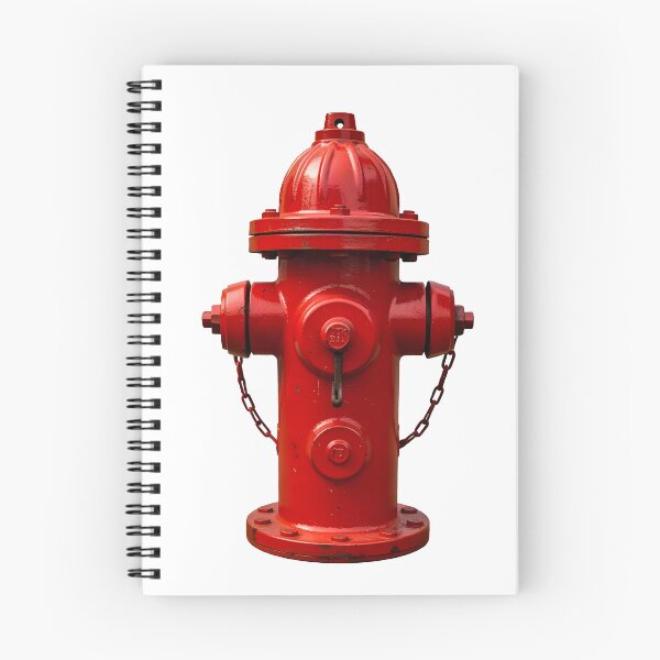 Item preview, Red Fire Hydrant Cutout – Photorealistic Isolated Street Hydrant designed and sold by EmeraldeaArt.