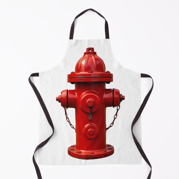 Item preview, Red Fire Hydrant Cutout – Photorealistic Isolated Street Hydrant designed and sold by EmeraldeaArt.