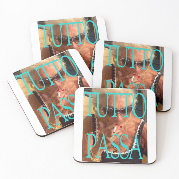 Item preview, Tutto Passa / Vintage italian aesthetic designed and sold by Rage4ever.