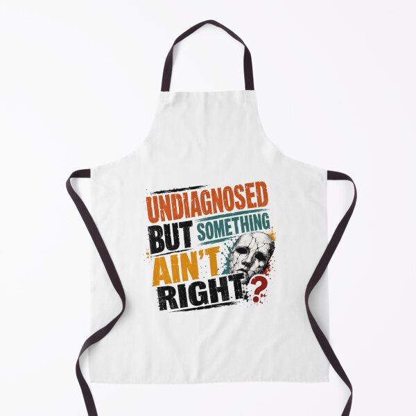 Item preview, Undiagnosed But Something Ain't Right? Mental Health Anxiety Depression Struggle designed and sold by HumansStuck12.