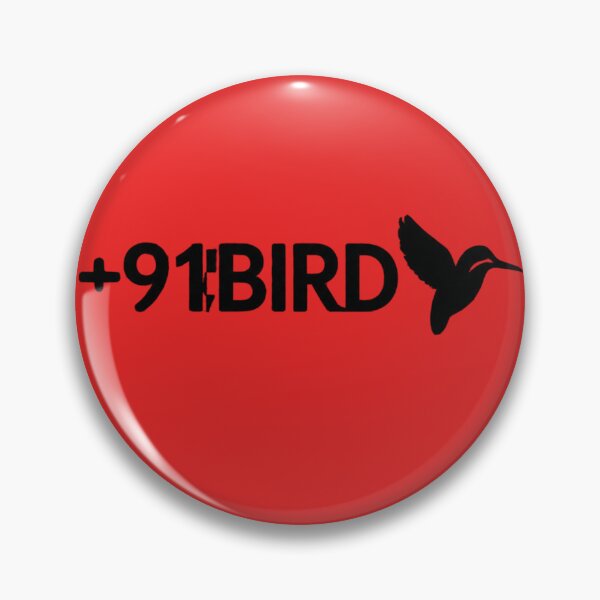 Item preview, +91BIRD First Logo (BIRD Black) designed and sold by Plus91BIRD.