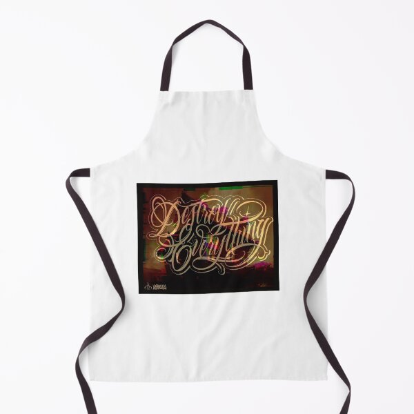 Item preview, Destroy Everything Lettering Art designed and sold by El.Chukio.
