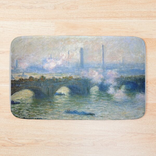Item preview, Waterloo Bridge London Claude Monet painting designed and sold by ArtUnova.