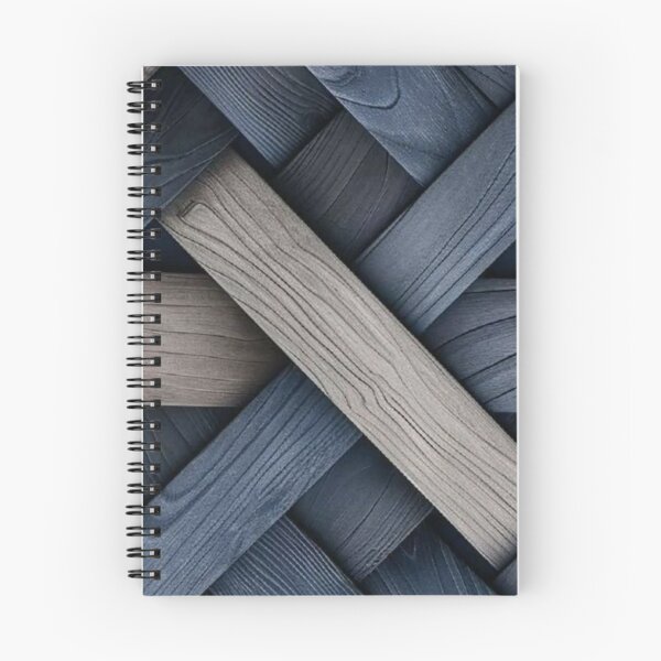 Item preview, Woven Wooden Planks Texture Interlocking Dark Grey and Beige Wood Pattern designed and sold by LYAN-STORE.